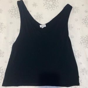 Like Blue Cropped Soft Tank